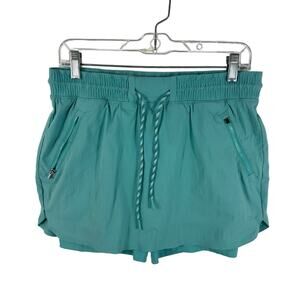 Athleta Trekkie Skort Sea Blue Size 6 Golf Tennis Ripstop Outdoor